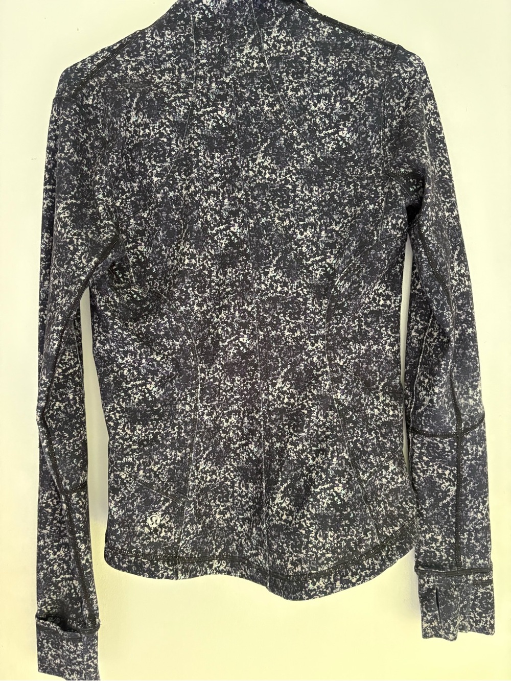 lululemon athletica Navy Speckle Zip Jacket - Picture 2 of 3